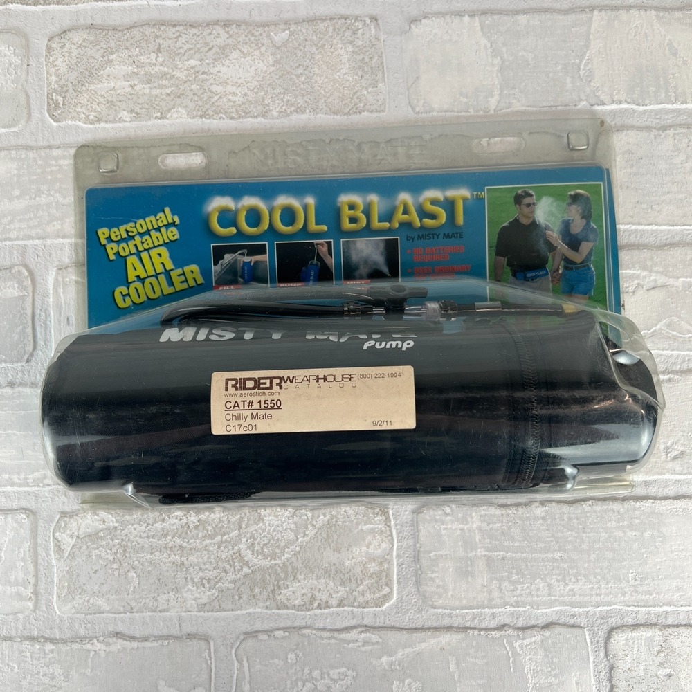 Vtg Misty Mate Cool Blast Personal Portable Air Cooler Mister Pump Vintage NEW